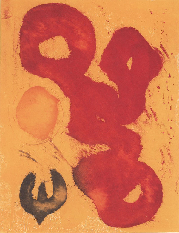 John Hoyland RA, Italian Etchings: Sun Animal, 1989