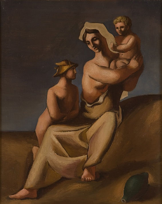 Robert Medley RA, Mother and children, circa 1930