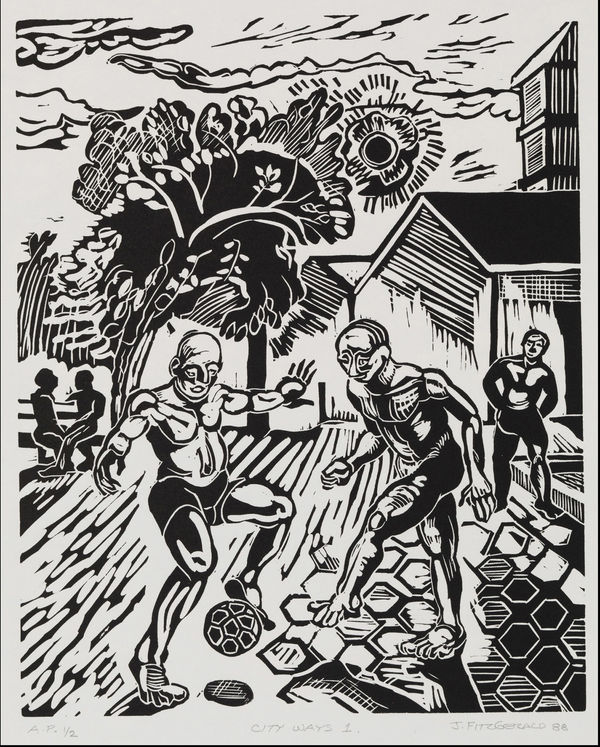 Jared FitzGerald, City Ways 1, 1988