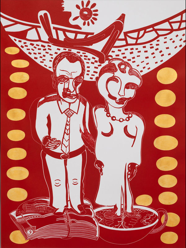 Jared FitzGerald, Lamb in Red, 2021