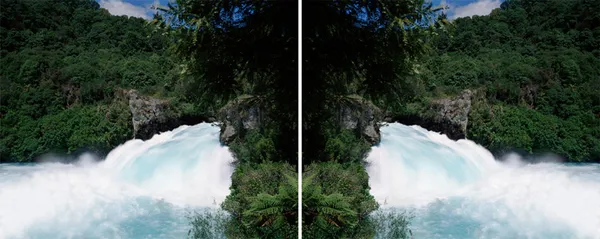 Ann Shelton, Wonderland, Huka Falls, Taupo, 2007