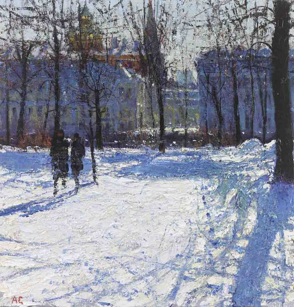 Andrew Gifford, Snowy Park, Central Moscow, 2019