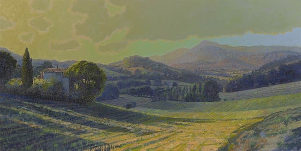 Francis Hamel, Looking North at Sundown, 2015
