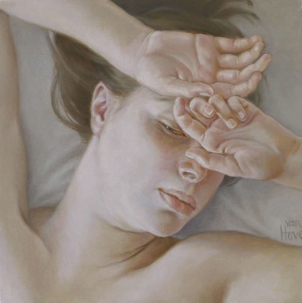 Francine Van Hove L'Oeil en Coulisse, 2020 Huile sur toile Oil on canvas 30 x 30 cm 11 ¾ x 11 ¾ in