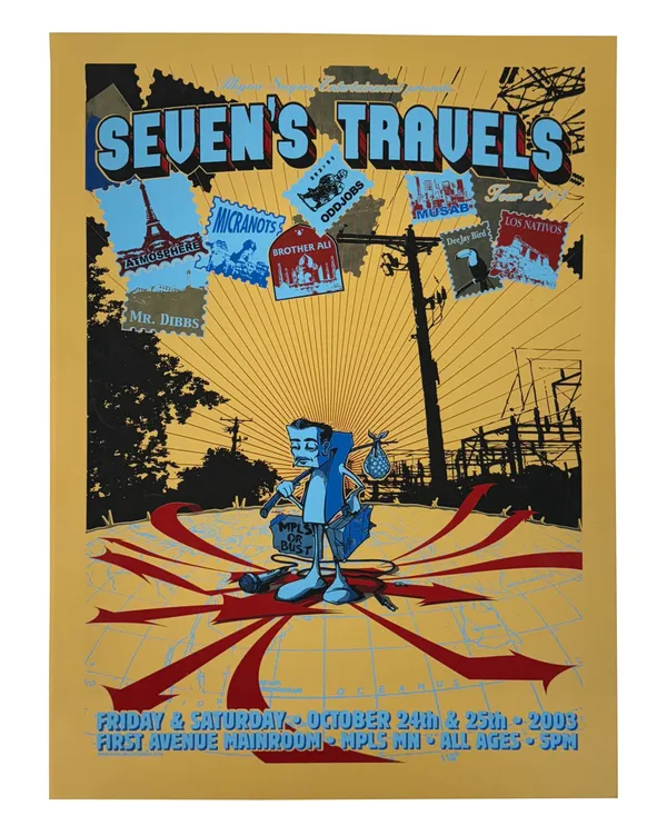 George Thompson (EWOK), Atmosphere: Seven's Travels (George Thompson, Wes Winship & Mike Davis), 2003