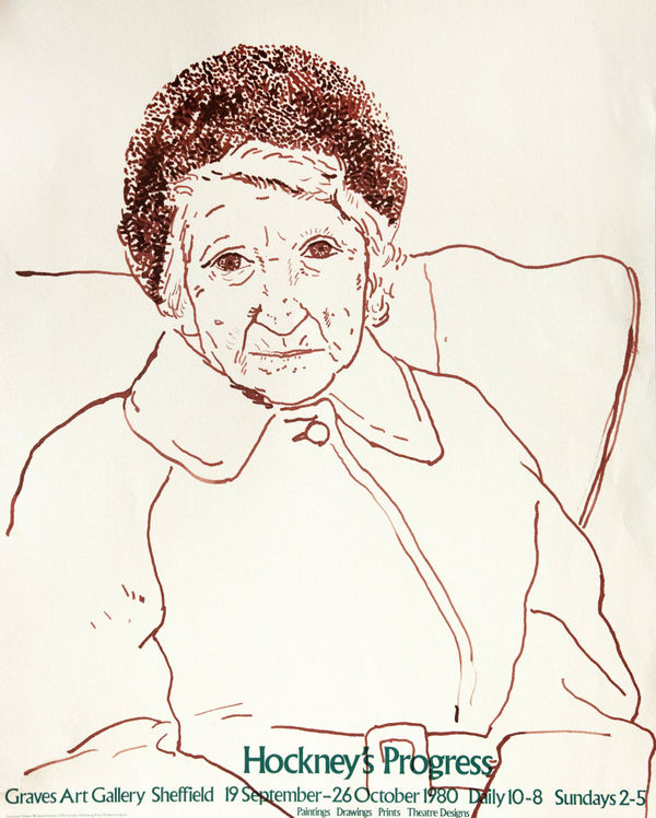 Original Artists' Posters, 21 David Hockney, 'Hockney's Progress', 1980