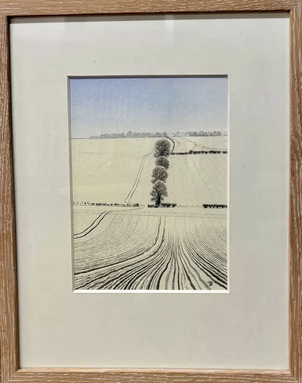 Stock Sale, Anthony Dawson RE (1947-2017): 'Snowy Fields, Ford