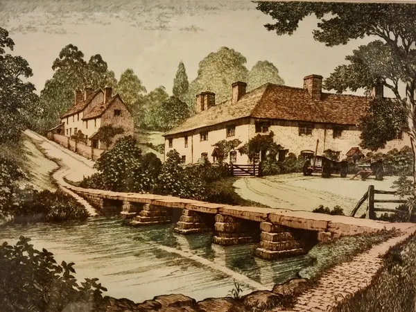 Stock Sale, John Lewis Stant (1905-1964): 'Eastleach, Gloucestershire'