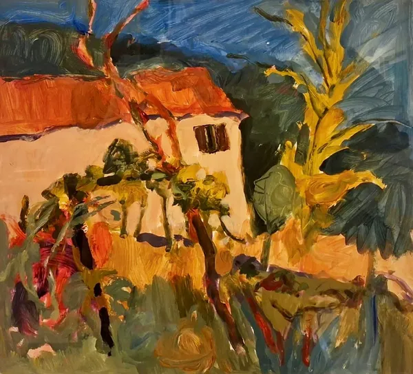 Stock Sale, Sheila MacNab MacMillan PAI (1928-2018): 'Farmhouse 2, Near Vetheul