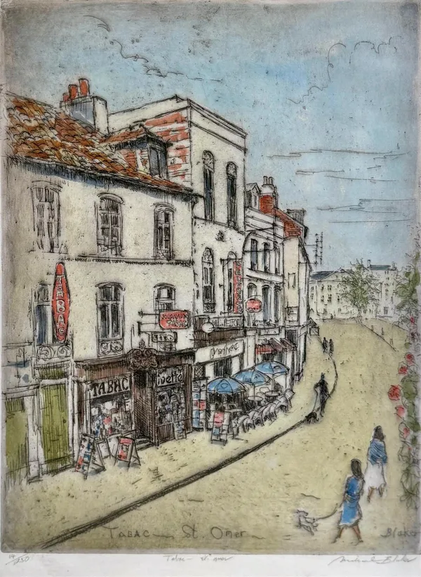 Stock Sale, Michael Blaker (1928-2018): 'Tabac - St.Omer'