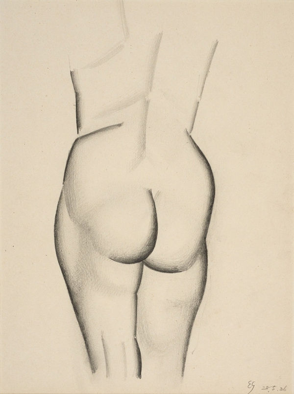 Eric Gill, Female Nude Study, 1926