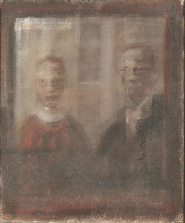 Isabel Lambert Rawsthorne Double Portrait, c.1948 oil on canvas 23 5/8 x 19 3/4 in 60 x 50 cm