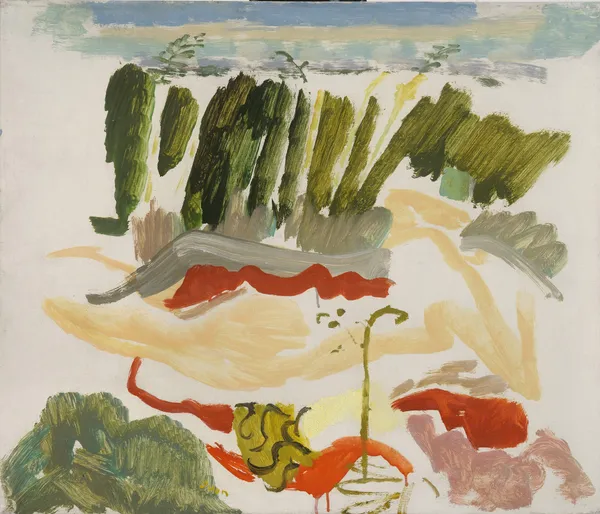 Ivon Hitchens, Nude, Sizewell, c.1935