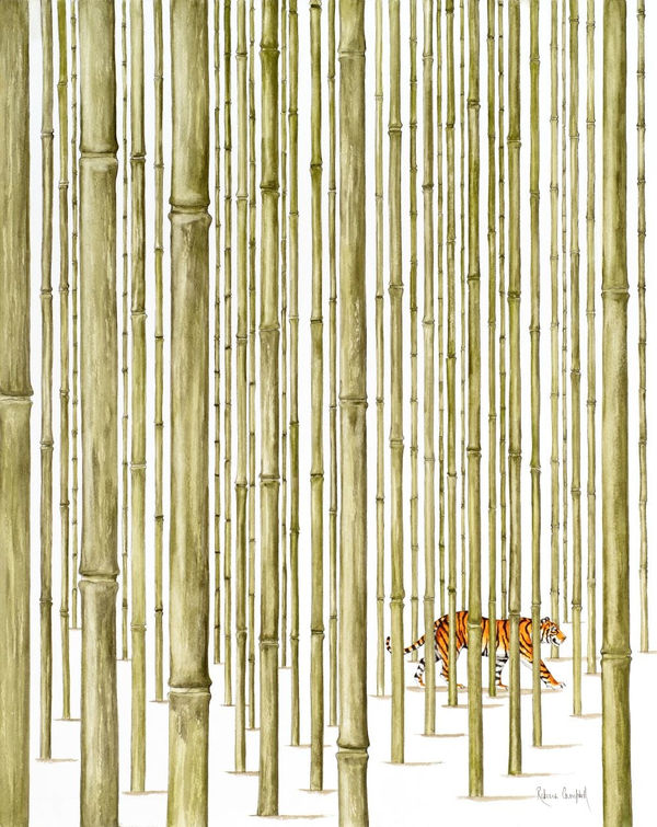 Rebecca Campbell, The Taller The Bamboo Grows, The Lower It Bends - Chinese Proverb, 2025