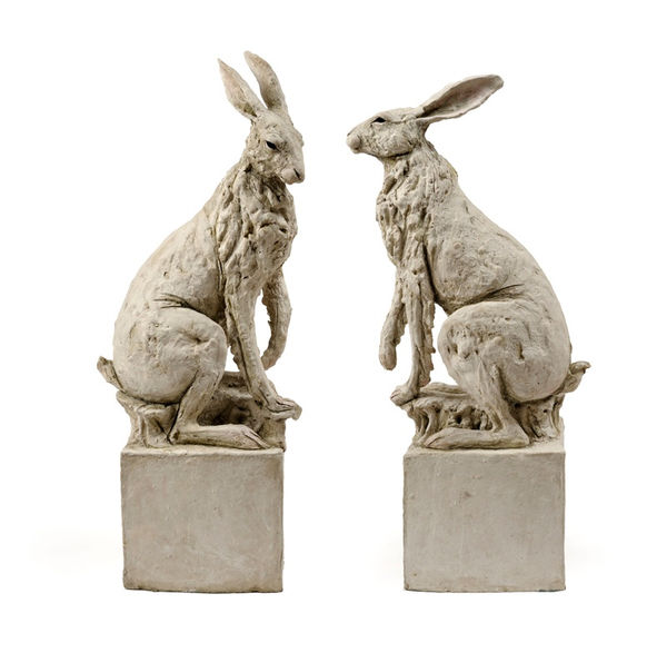 Tanya Brett, Hare VI (left), and Hare VII (right)