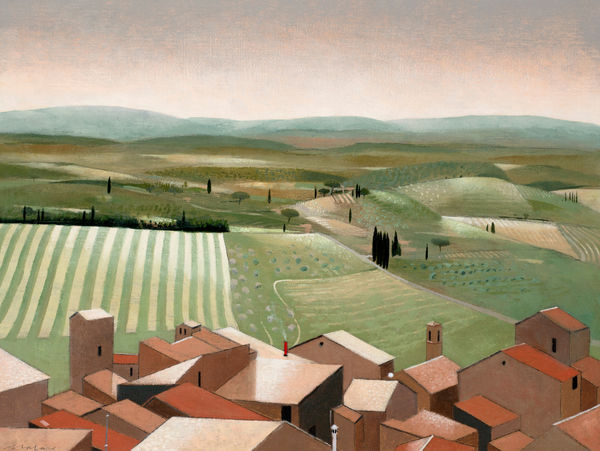 Tom Mabon, The Day shone clear. San Gimignano, 2023