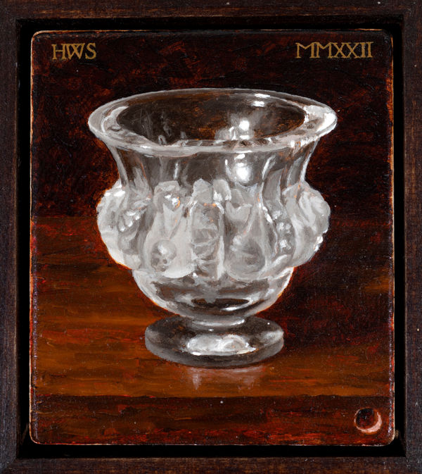 Harry Steen, Chipped crystal bowl, 2022