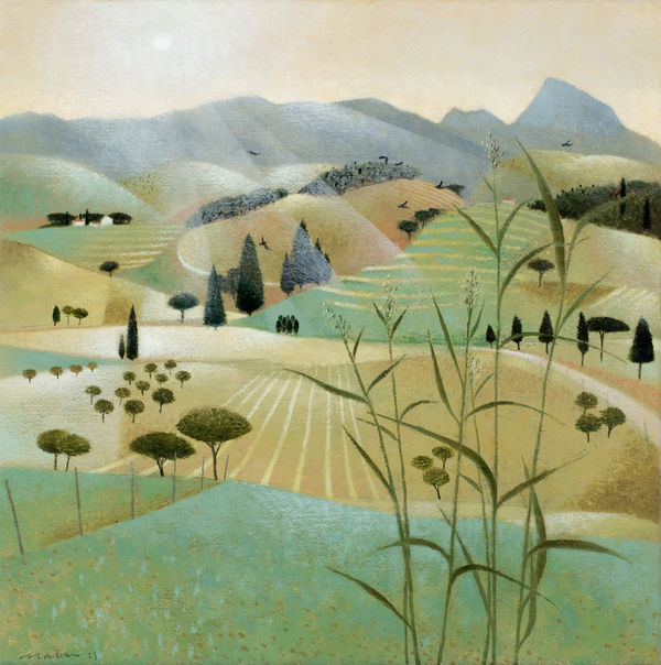 Tom Mabon, The new Sun. Villa Collemandina, 2023