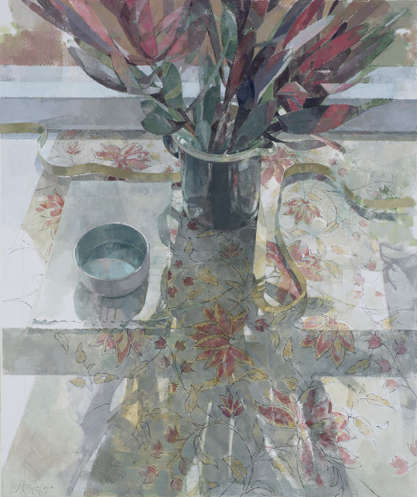 Jeannie Kinsler, A Ribbon Runs Through it, 2022