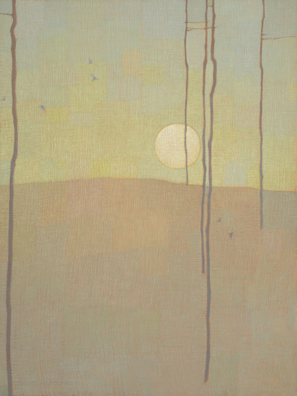 David Grossmann, Forest Patterns with Moon