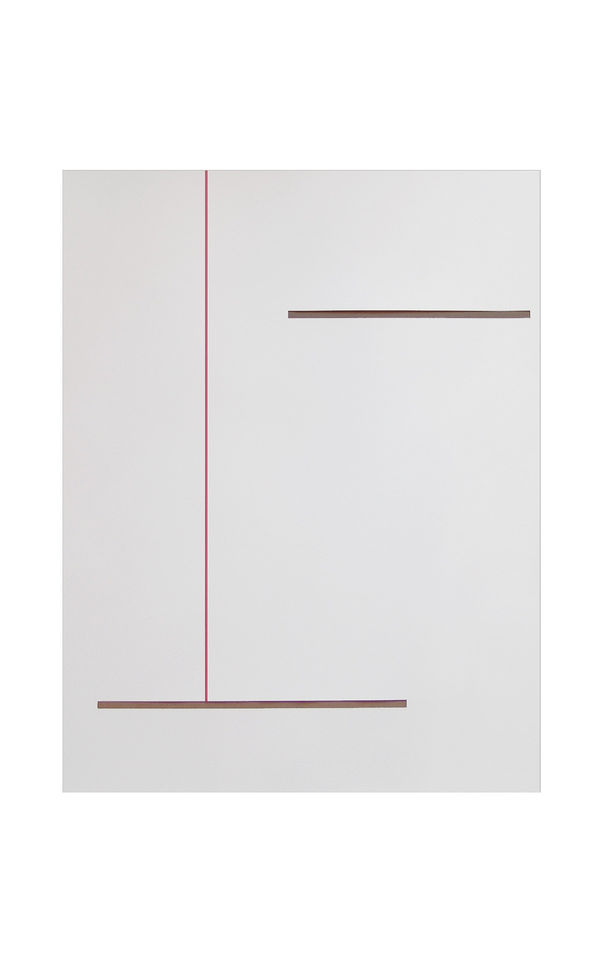 Joseph La Piana, White Tension Relief Drawing VIII, 2015