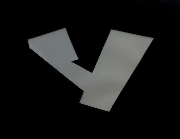 Joseph La Piana, Subfractal Fragment Cutout 020, 2019