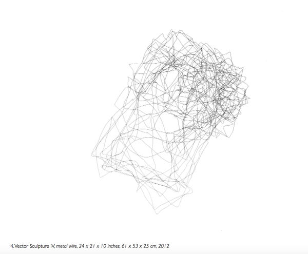 Joseph La Piana, Vector Sculpture IV, 2013
