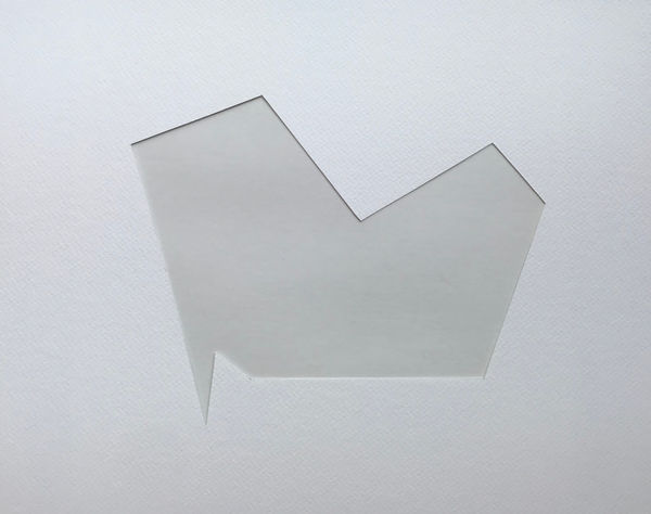 Joseph La Piana, Subfractal Fragment Cutout 004.0, 2019
