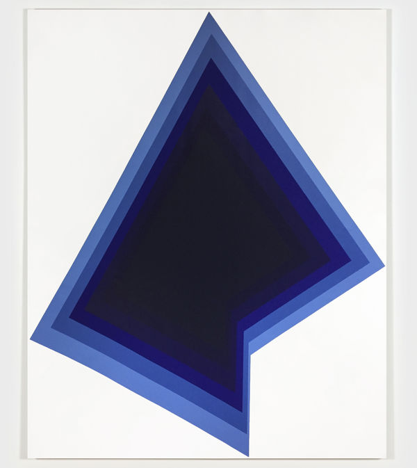 Joseph La Piana, Refraction Offset P Blue, 2016