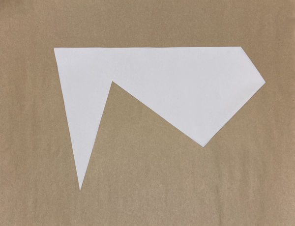 Joseph La Piana, Subfractal Craft Paper Cutout C.I, 2019