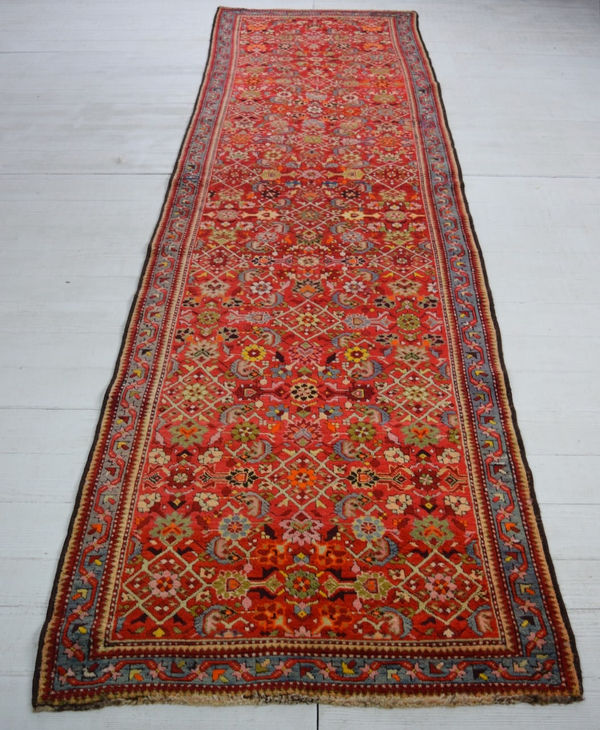 Karabagh runner, the Caucasus 378 x 102cm circa 1910
