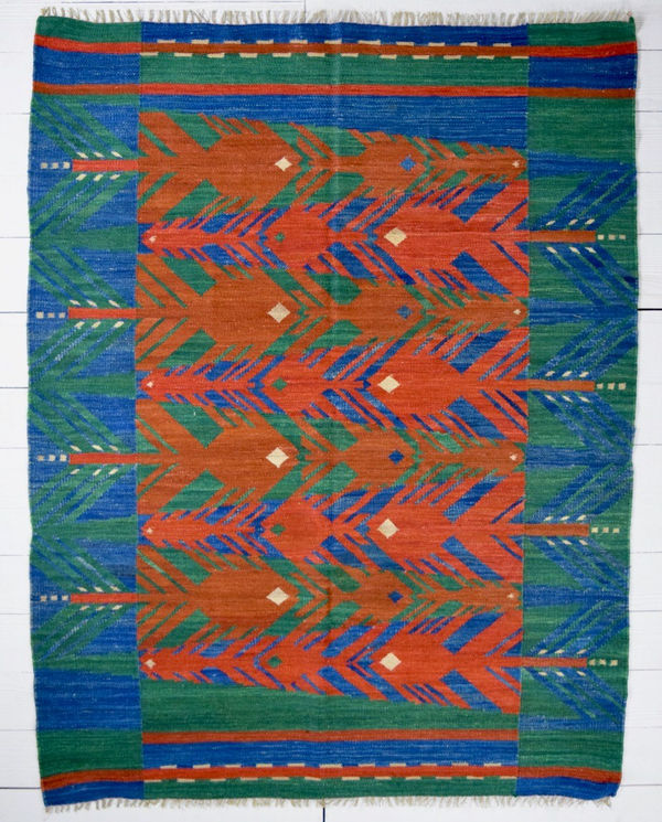 Slavic kilim, Poland or The Ukraine 194 x 150cm circa 1970