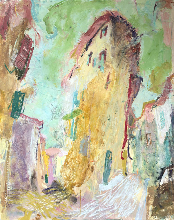 Julia Maleeva, Turquoise Clouds in Seillans