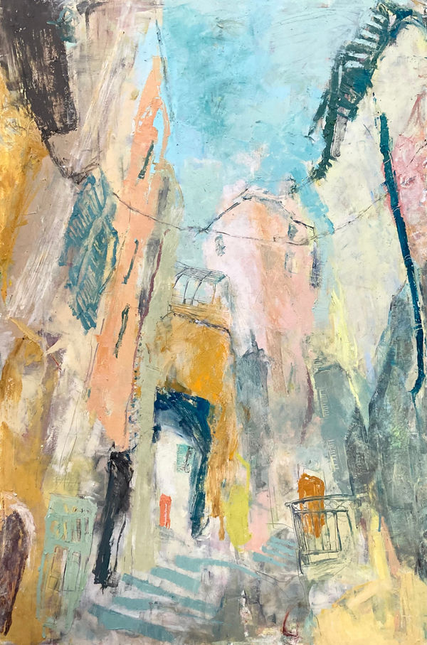 Julia Maleeva, Apricot Liqueur, Dark Green Shutters