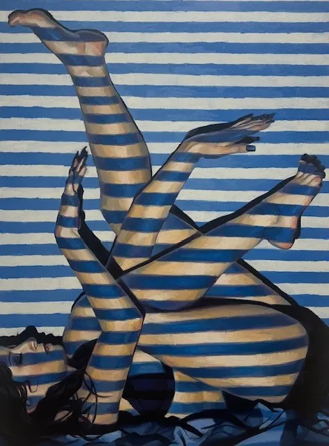 Jordan Tacker, Striped Bedroom