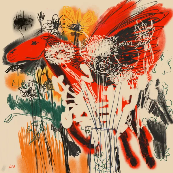 David Morrison, If Wishes Were Horses (Red Edition I)