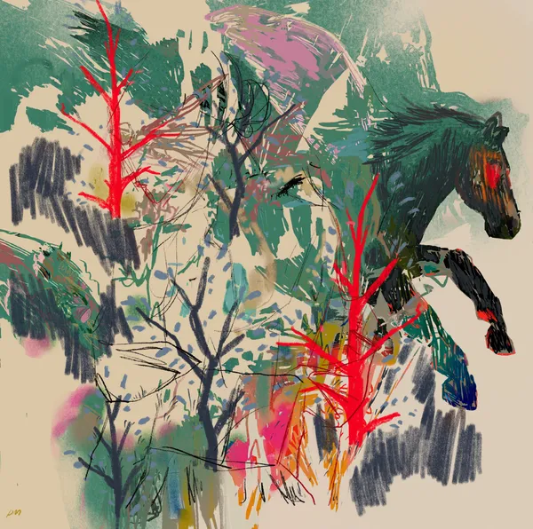 David Morrison, If Wishes Were Horses (Green Edition I)