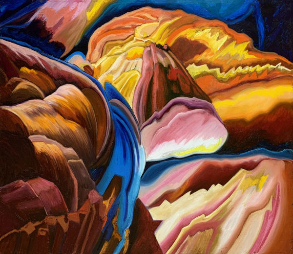 Carol Beesley, The Grand Canyon Near Taos