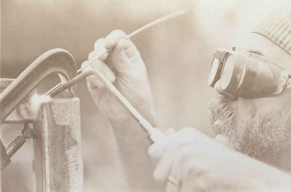 Artist Welding, 1980