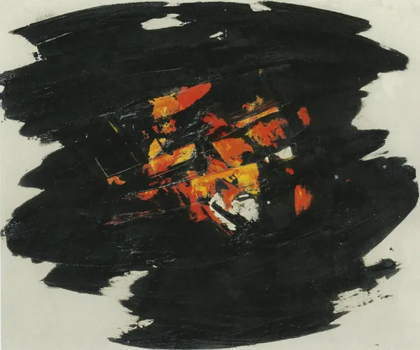 Judit Reigl, Écriture en masse, 1959