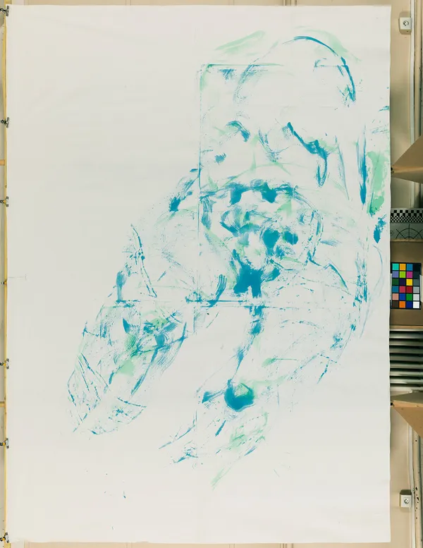 Judit Reigl, Drap, décodage, 1973