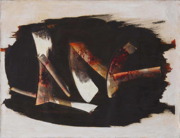 Judit Reigl, Écriture en masse, 1959