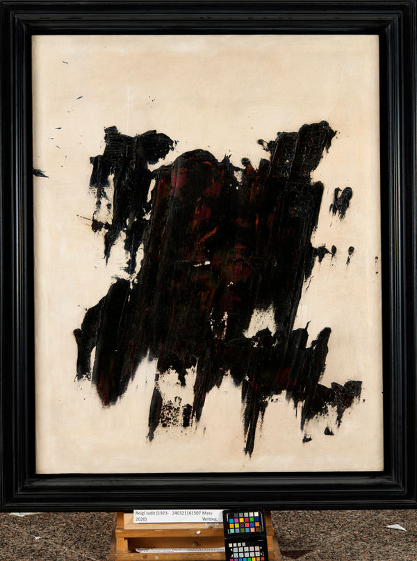 Judit Reigl, Écriture en masse, 1959