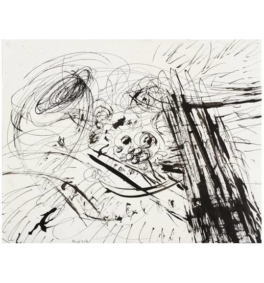 Judit Reigl, Sans titre, 1954