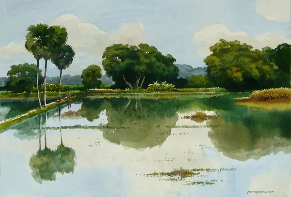 Pradosh Paul, Landscape 04, 2013