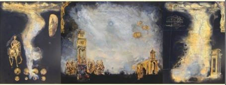 Aditya Basak, Untitled (Tryptic), NA