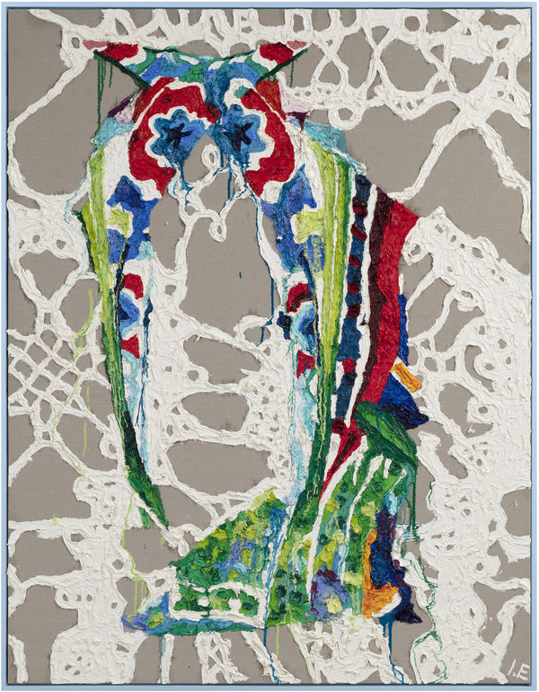 Ida Ekblad, WIFE CRITTER, 2021