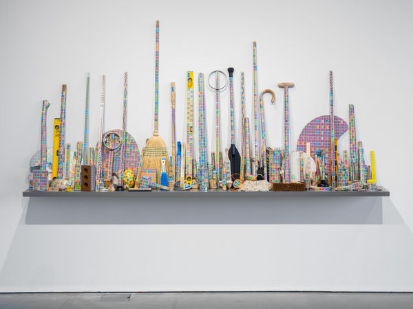 Peter Liversidge, Postal Shelf for Bonniers Konsthall, Sweden, 2018