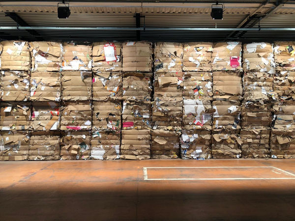 Chou Yu-Cheng, "Goods, Acceleration, Package, Express, Convenience, Borrow, Digestion, Regeneration, PAPREC Group", 2019