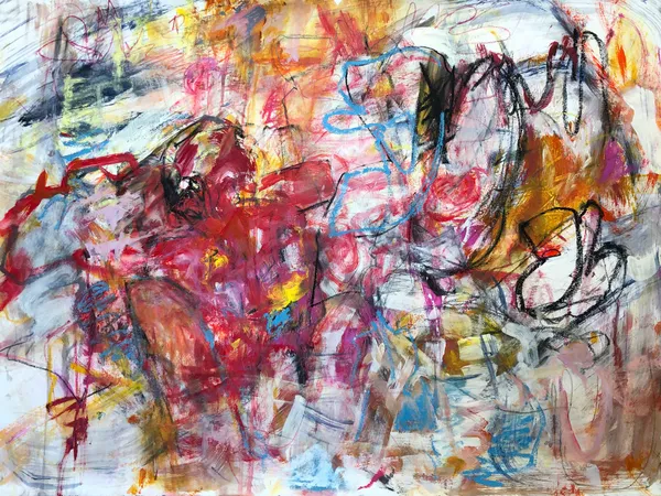 May 2020, 2020 acrylic and drawing media on paper 22 x 30 in.